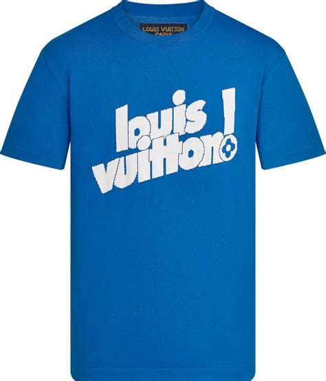 louis vuitton t shirt blauw|louis vuitton t shirts.